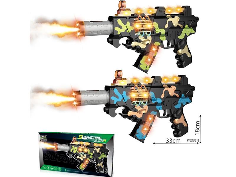 ELECTRIC GUN WITH LIGHT AND SOUND